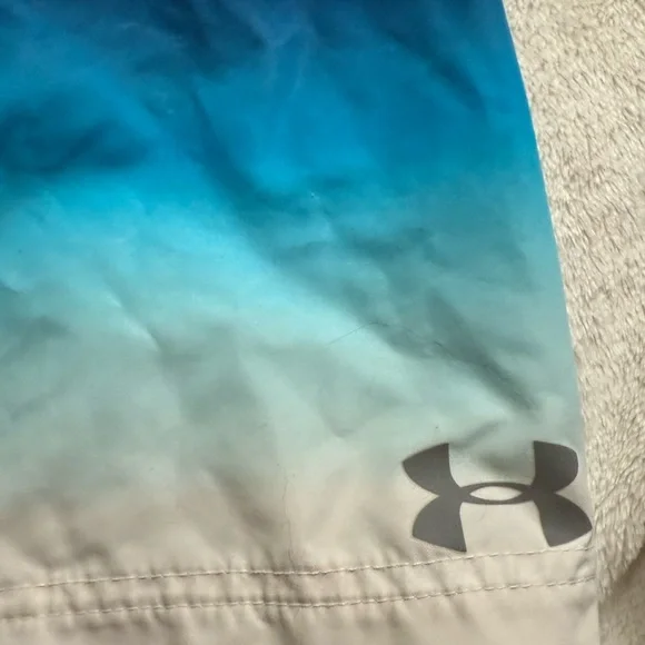 Boys L/XL 12/4 3 Colorful Striped Swim Shorts Lot - Picture 2 of 12